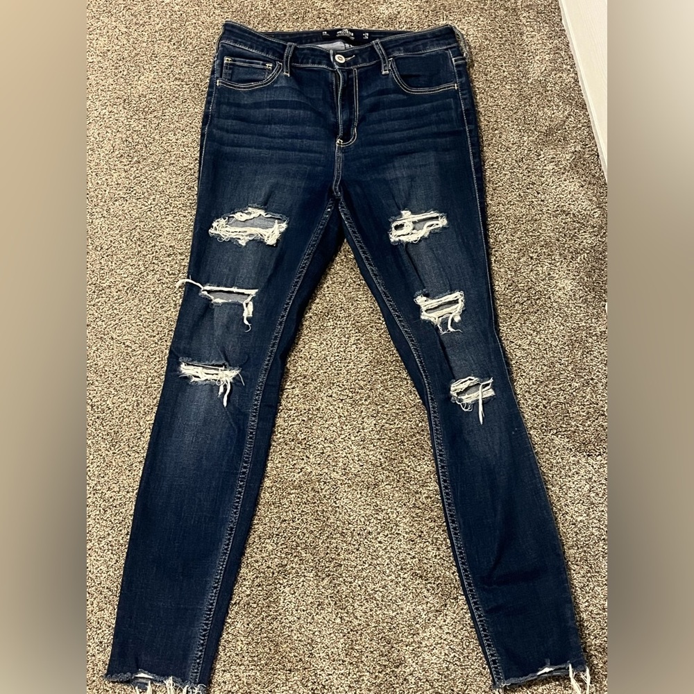 Hollister High-Rise Super Skinny Jeans Size 7R